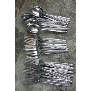 Large 69-Piece Set of EPIC Stainless Steel Flatware